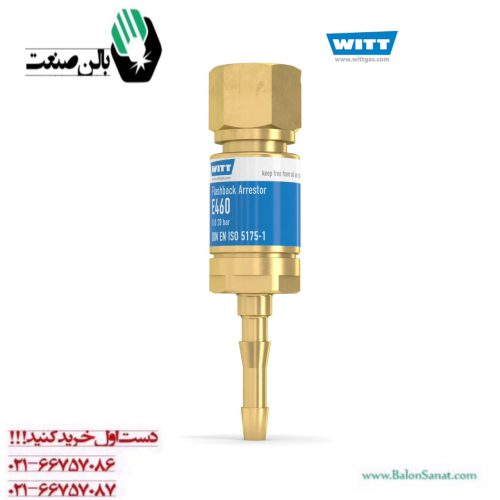 فلاشبک WITT ویت E460-1 oxygen 8.0 mm - G 38 RH